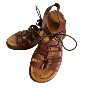 Dansko Elena Gladiator Sandals Made in Portugal Womens Size 38 US 7.5-8